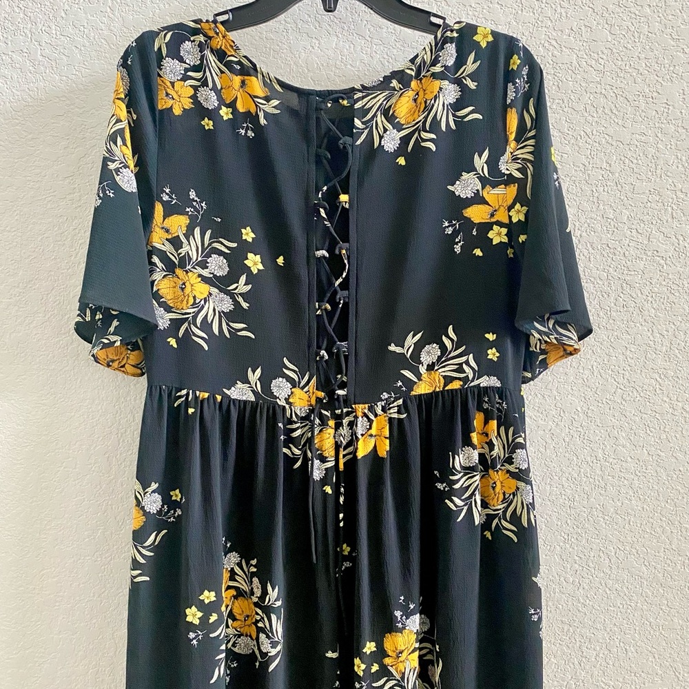 NWOT ZARA 🌼 Floral Midi Dress Sz M - Picture 6 of 16